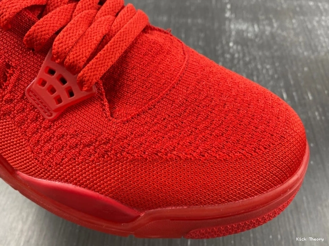 Kicked Out Shoe Store 4 Flyknit Red Retro Jordan AQ3559-600 0729